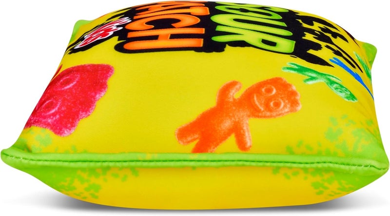 iscream Sour Patch Kids Package Photoreal Print 12" x 7" Microbead Mini Accent Pillow - Image 4